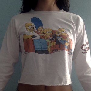 Simpsons crop top